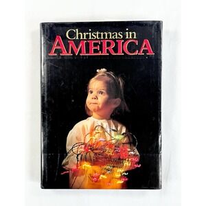 Vintage 1988 Christmas in America: Images of the Holiday Season Coffe Table Book